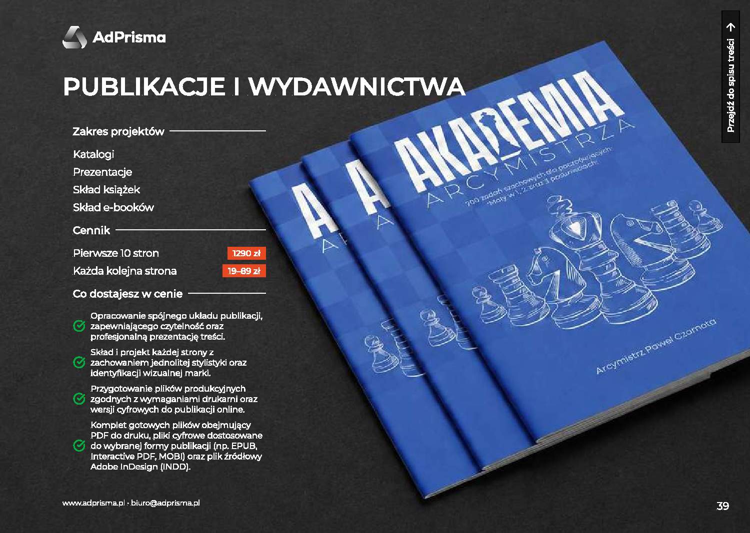 Portfolio AdPrisma – slajd 40