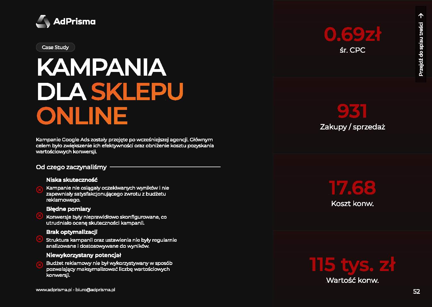 Portfolio AdPrisma – slajd 53