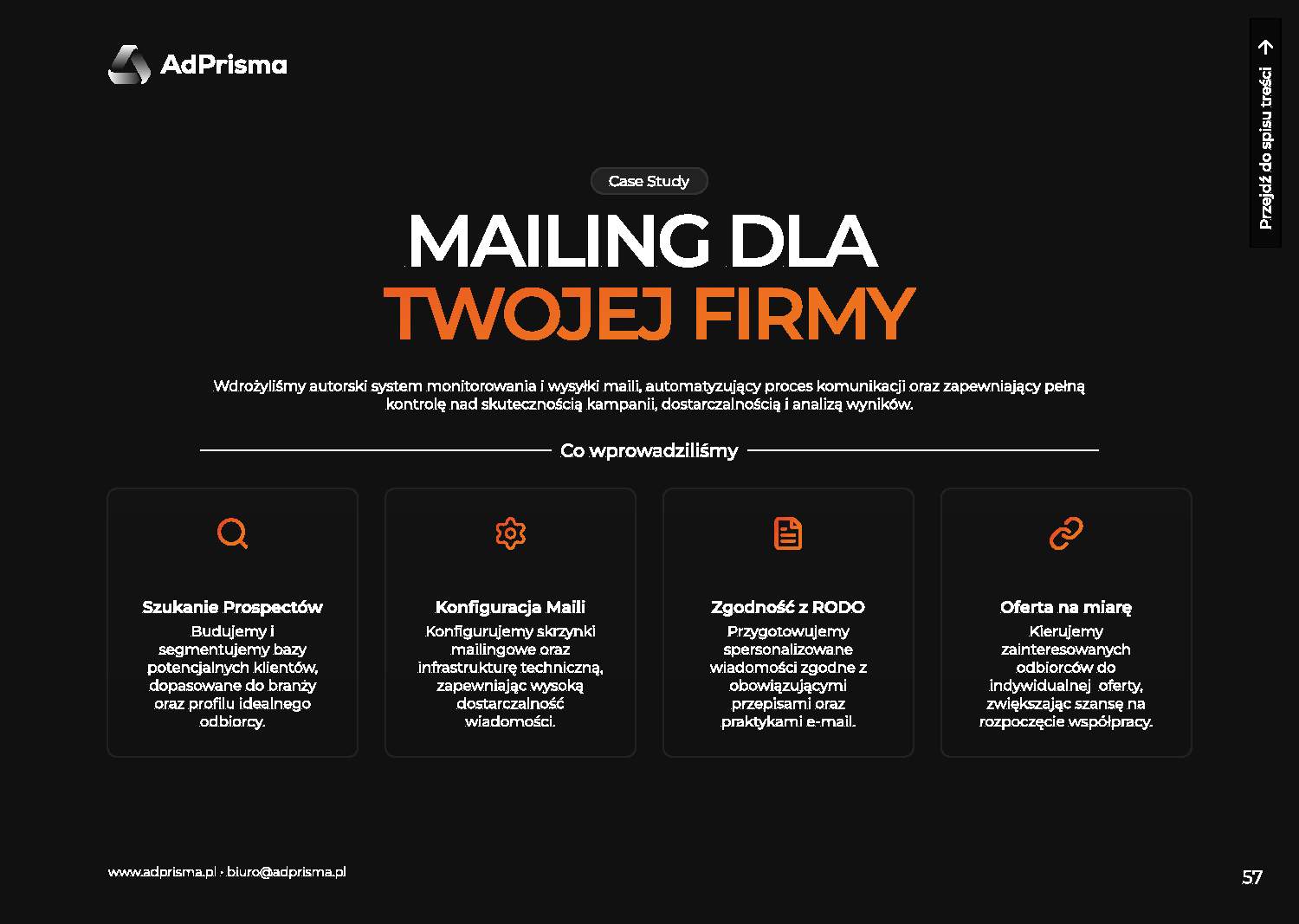 Portfolio AdPrisma – slajd 58